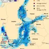 Map of Oceana's 2011 expedition to the Baltic Sea