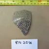A fragment of European ballamine ceramic that was excavated at Hare Harbor in Quebec, Canada in 2011