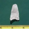 A point made of Ramah Chert that belonged to the early Eskimo group known as the Groswater Dorset Smithsonian Arctic Studies Center