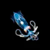 “This image was captured during an evening dive in water where the largest migration on Earth occurs nightly. This miniscule squid was less than an inch long, transparent, and highly reflective, which made proper exposure extremely difficult. Over hundre