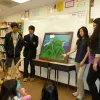 Hawaii students studying the ocean and climate teach kids.