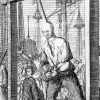 Stede Bonnet at his hanging in Charleston, North Carolina