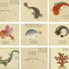 many fish illustrations in brilliant colors
