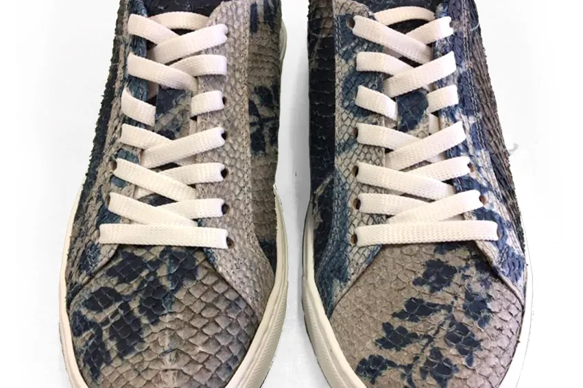 Fish skin shoes clearance