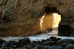 "Break On Through" was taken by Wendy Wolf at California's Pfeiffer Beach. This photo was a winning selection in the Portraits of Planet Ocean Flickr contest.