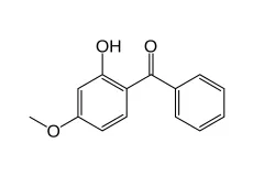 a molecule of oxybenzone