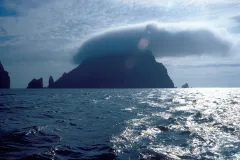 The&nbsp;volcanic archipelago&nbsp;St. Kilda in the United Kingdom has some of the highest cliffs in Europe and hosts large colonies of endangered seabirds.