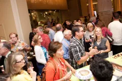 Guests at Smithsonian's Natural History Museum's 2010 sustainable seafood event