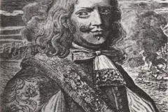 Engraving of pirate Captain Henry Morgan