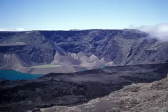 Giant tortoise habitat on Galapagos Islands.