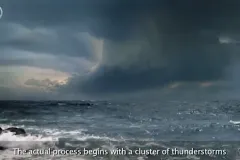 The formation of a hurricane is complicated, but basically, it depends on three&nbsp;factors. First, you need warm water, at least 80 degrees.&nbsp;The second ingredient is moist air.&nbsp;And finally, there needs to be converging winds for a hurricane to 