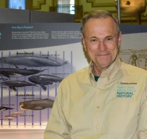 Richard Blome stands in the Sant Ocean Hall.