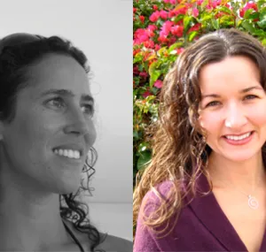 Marah Hardt and Colleen Howell headshots
