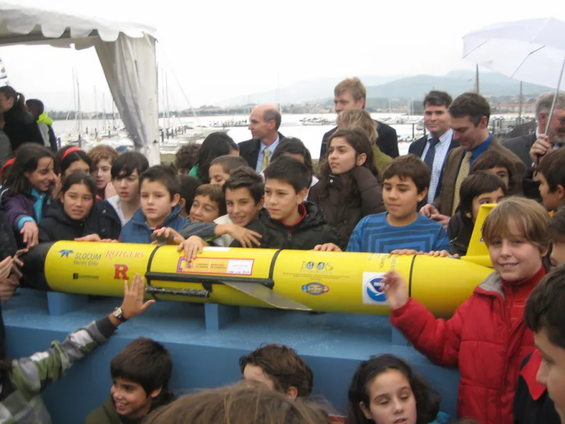 Students and Robotic Glider