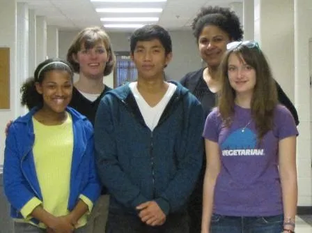Students from Grady High School, part of the Georgia Aquarium Delegation, are researching the impacts of climate change on loggerhead sea turtles in the south Atlantic ocean.