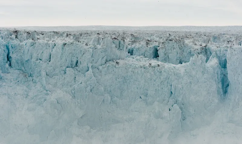The Greenland glacier Jakobshavn Isbrae is massive, at around 40 miles long and more than a mile thick.
