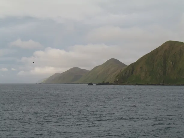 The Macquarie Island site in Australia was inscribed on the World  Heritage List in 1997. The island is the exposed crest of the undersea  Macquarie oceanic ridge, raised to its present position where the  Indo-Australian tectonic plate meets the Pacific p