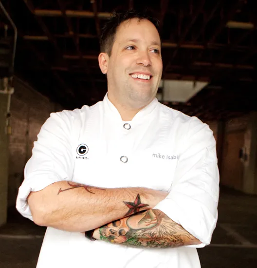 Mike Isabella, Chef and Owner of Graffiato restaurant in Washington, DC. Chef Isabella is joined by some of Washington's and the Gulf states' finest chefs in preparing sustainable seafood dishes for a special event held at the Smithsonian's National Museu