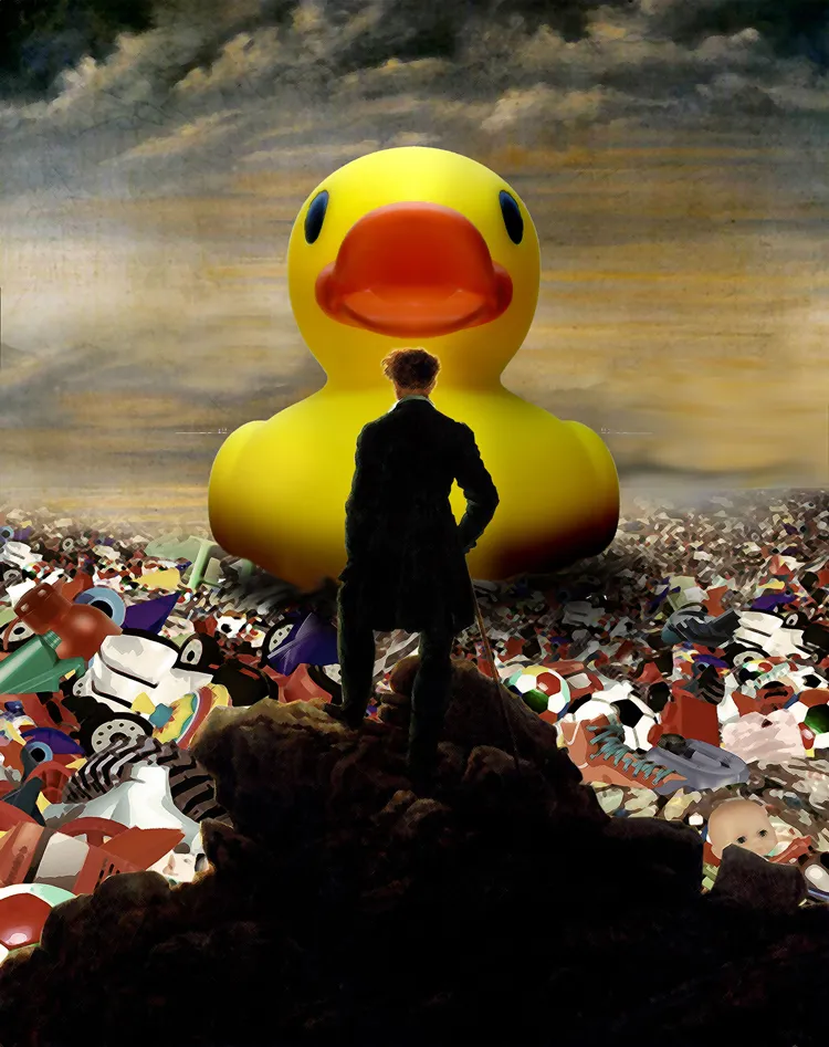Pile of Plastic Trash