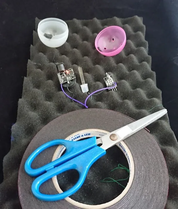 scissors and electronics