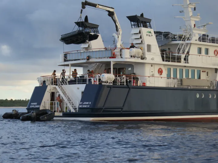 The MV Hanse Explorer 