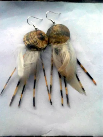 Lionfish earrings