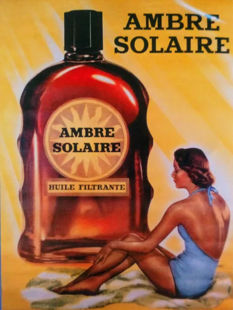 an old sunscreen ad