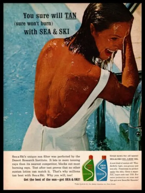 a woman exits a pool